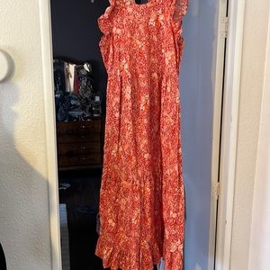 Universal thread, floral pocket dress new